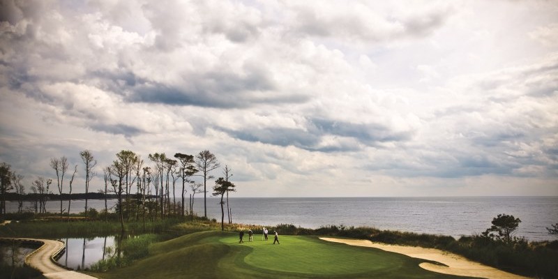 Palmer Course 4th Hole at Bay Creek