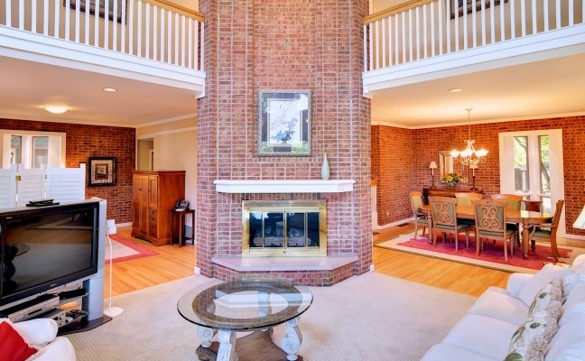 Living room at Kingsmill Vacation home
