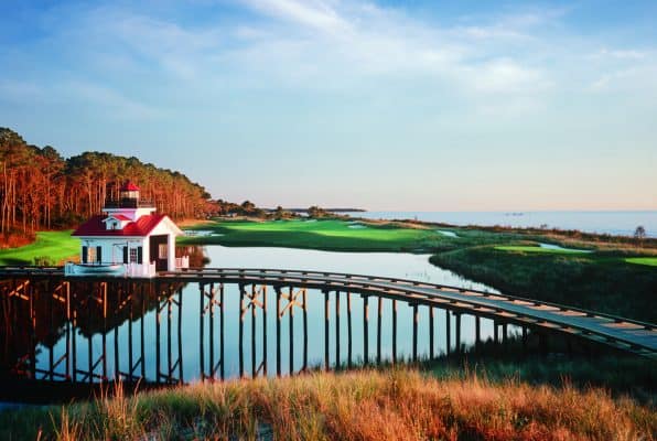Bay Creek Nicklaus 5th hole Nicklaus Course 5th hole at Bay Creek